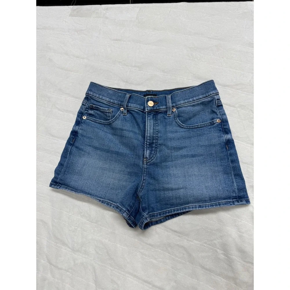 Express Blue Denim Jean Shorts